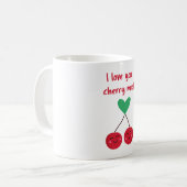 Ich Liebe, Sie kreuzen viel Valentine Kaffeetasse (Vorderseite Links)