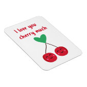 Ich Liebe, Sie kreuzen viel Valentine Magnet (Rechte Seite)