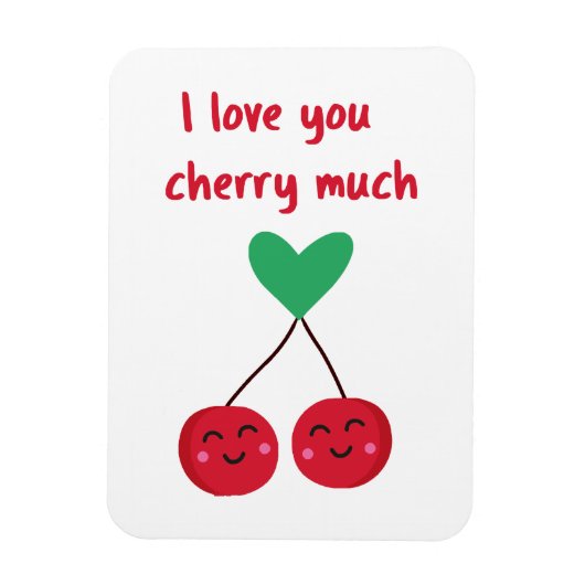Ich Liebe, Sie kreuzen viel Valentine Magnet (Vertikal)