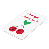 Ich Liebe, Sie kreuzen viel Valentine Magnet (Linke Seite)