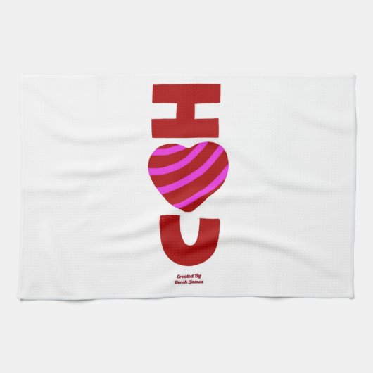 Ich Liebe Sie Küchentücher (Horizontal)