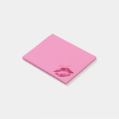 Ich Liebe, Sie küssen Post-it-Notizen Post-it Klebezettel (angewinkelt)