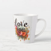 Ich Liebe Sie Latte Tasse (Rechts)