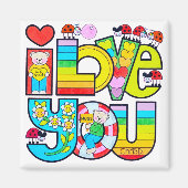 Ich Liebe Sie Magnet (Vorne)