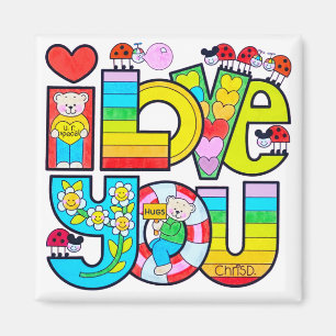 Ich Liebe Sie Magnet