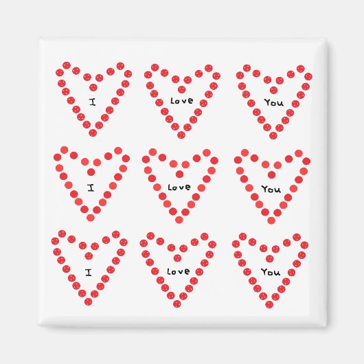 Ich Liebe Sie Magnet (Vorne)