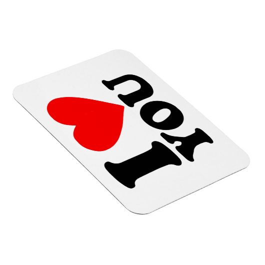 Ich Liebe Sie Magnet (Rechte Seite)