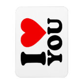 Ich Liebe Sie Magnet (Vertikal)
