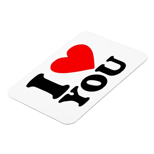 Ich Liebe Sie Magnet (Linke Seite)