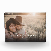 Ich Liebe Sie Mama Fotoblock (Vorderseite)