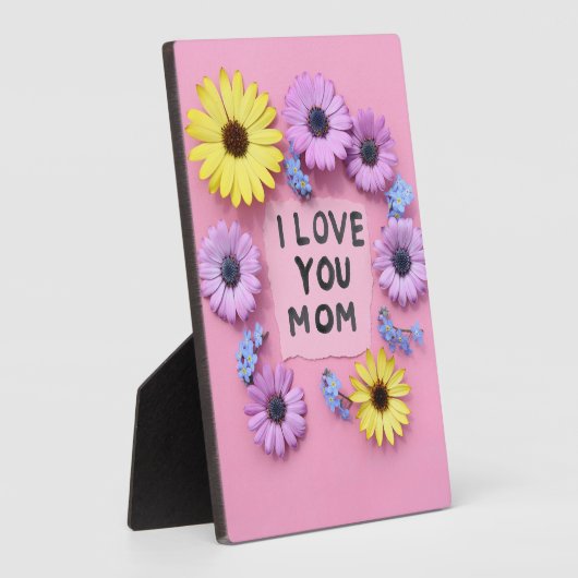 Ich Liebe Sie Mama Fotoplatte (Seite)