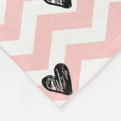 Ich LIEBE SIE MAMA Mama Personalisiert Modernes Fo Fleecedecke (Ecke)