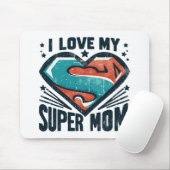 Ich Liebe Sie Mama Mousepad (Mit Mouse)