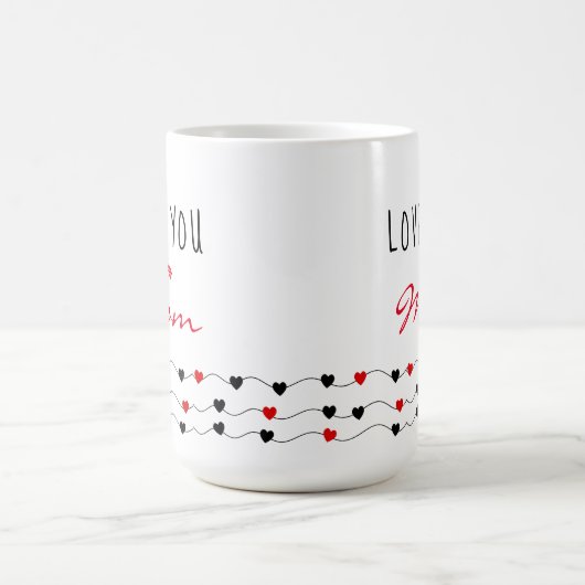 Ich Liebe Sie Mama | Muttertag Kaffeetasse (Mittel)