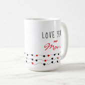 Ich Liebe Sie Mama | Muttertag Kaffeetasse (VorderseiteRechts)