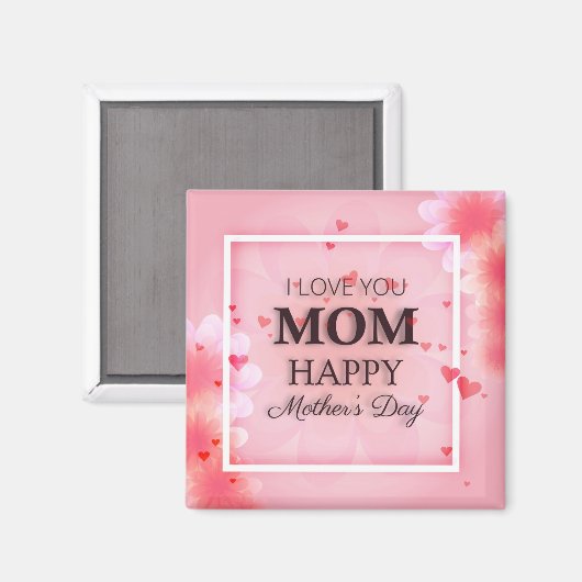 Ich Liebe Sie Mama Muttertag | Magnet (Vorderseite/Rückseite)