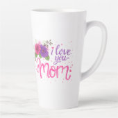 Ich Liebe Sie Mama | Muttertag Milchtasse (Rechts)