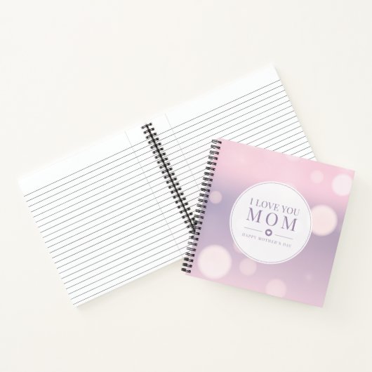 Ich Liebe Sie Mama Muttertag | Notizbuch (Innenseite)
