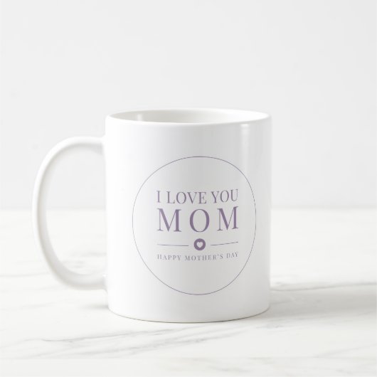 Ich Liebe Sie Mama Muttertag | Tasse (Links)