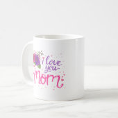 Ich Liebe Sie Mama | Muttertagskaffee - Tasse (Vorderseite Links)