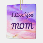 Ich Liebe Sie MAMA Ornament (Links)