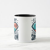 Ich Liebe Sie Mama Tasse (Zentrum)
