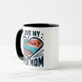 Ich Liebe Sie Mama Tasse (Vorderseite Links)
