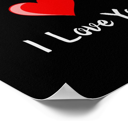 Ich Liebe Sie mama Value Poster (Ecke)