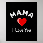 Ich Liebe Sie mama Value Poster (Vorne)