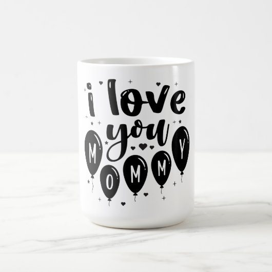 Ich Liebe, Sie Mami Kaffee Tasse (Mittel)