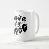 Ich Liebe, Sie Mami Kaffee Tasse (VorderseiteRechts)