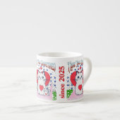 Ich Liebe Sie (manchmal - Sarcastic Funny Coffee T Espressotasse (Vorderseite Rechts)