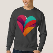 Ich Liebe Sie Männer Sweatshirt (Vorderseite)