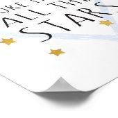 Ich Liebe Sie mehr als alle Sterne - Art Print Poster (Ecke)