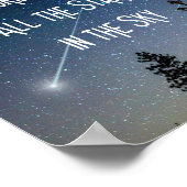 Ich Liebe Sie mehr als alle Sterne in den Sky Kids Poster (Ecke)