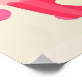 Ich Liebe Sie mehr als Cupcakes Poster (Ecke)