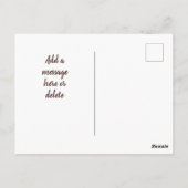 Ich Liebe Sie mehr als Fragen Postkarte (Rückseite)