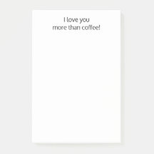 Ich Liebe Sie mehr als Kaffee, lustig Personalisie