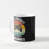 Ich Liebe Sie mehr als Liebe Videospiele Kaffeetasse (Vorderseite Links)