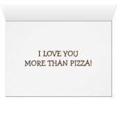 ICH LIEBE "SIE" MEHR ALS PIZZA! (Innenansicht Horizontal (Unten))