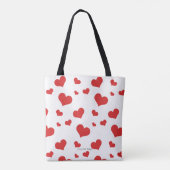 Ich Liebe Sie mehr als Schokolade Valentine Tote T Tasche (Rückseite)