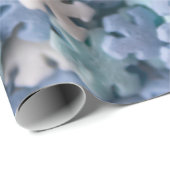 Ich Liebe Sie mit einer schönen Schneeflocken-Nach Geschenkpapier (Rolleneckpunkt)