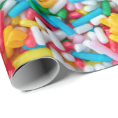 Ich Liebe Sie mit liebevollen Zucker Sprinklen Nac Geschenkpapier (Rolleneckpunkt)