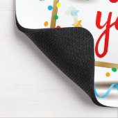 Ich Liebe Sie mit Rotem Herzen Mousepad (Ecke)