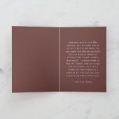 Ich Liebe Sie Moderne Foto- und Textvalente Karte (Innenseite)