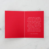 Ich Liebe Sie Moderne Foto- und Textvalente Karte (Innenseite)