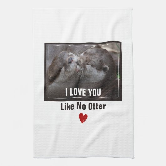 Ich Liebe, Sie mögen kein anderes Niedliches Foto Handtuch (Vertikal)