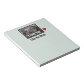 Ich Liebe, Sie mögen kein anderes Niedliches Foto Notizblock (angewinkelt)