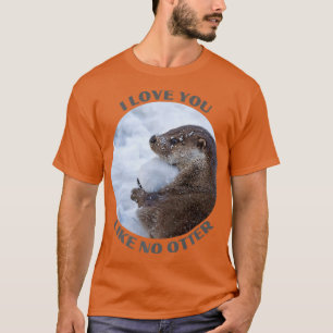 Ich Liebe, Sie mögen kein Wintermeerotter T-Shirt