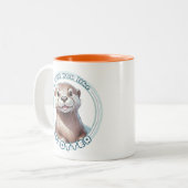 Ich Liebe, Sie mögen keine andere: Niedlicher Wass Zweifarbige Tasse (Vorderseite Links)